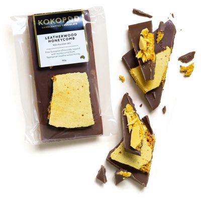 Kokopod Leatherwood Honeycomb Milk Chocolate 100g